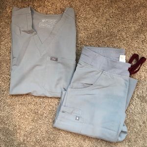 Figs Slate Gray Scrubs